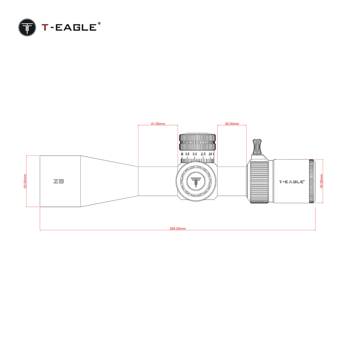 T-EAGLE ZS4-16*44FFP IR